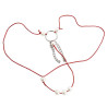 Joy Jewels String avec Perles Garcia Rouge